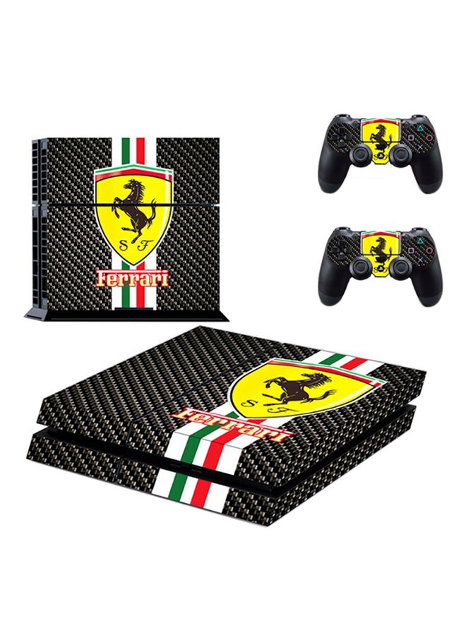 SKIN Ferrari Skin For PlayStation 4 