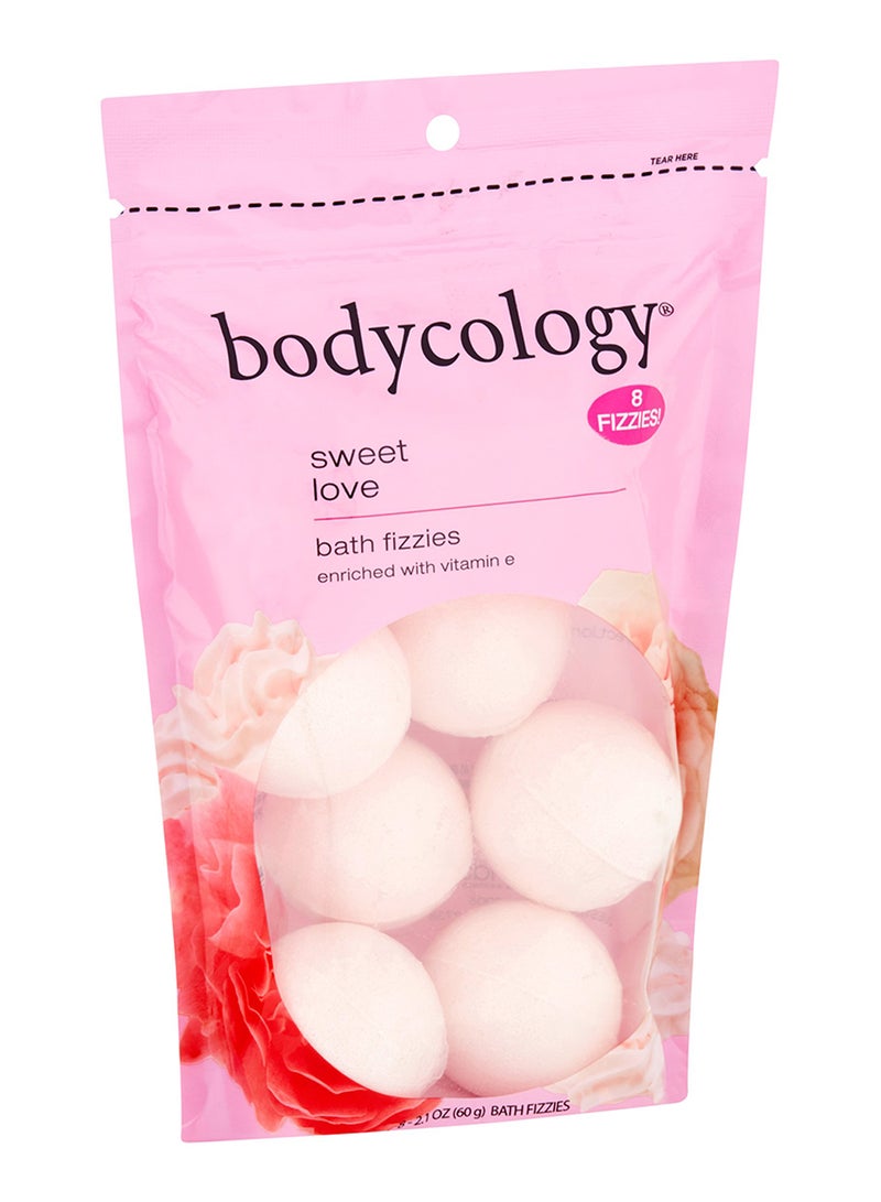Bodycology - Sweet Love Bath Fizzies White 60grams - Image 1