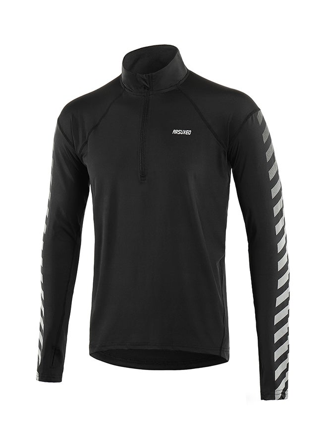 ARSUXEO Athletic Quick Dry Long Sleeve Jersey T-Shirt  - Image 1