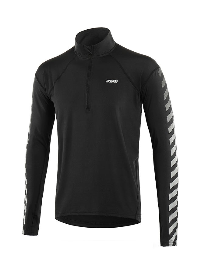 ARSUXEO Athletic Quick Dry Long Sleeve Jersey T-Shirt  - Image 1