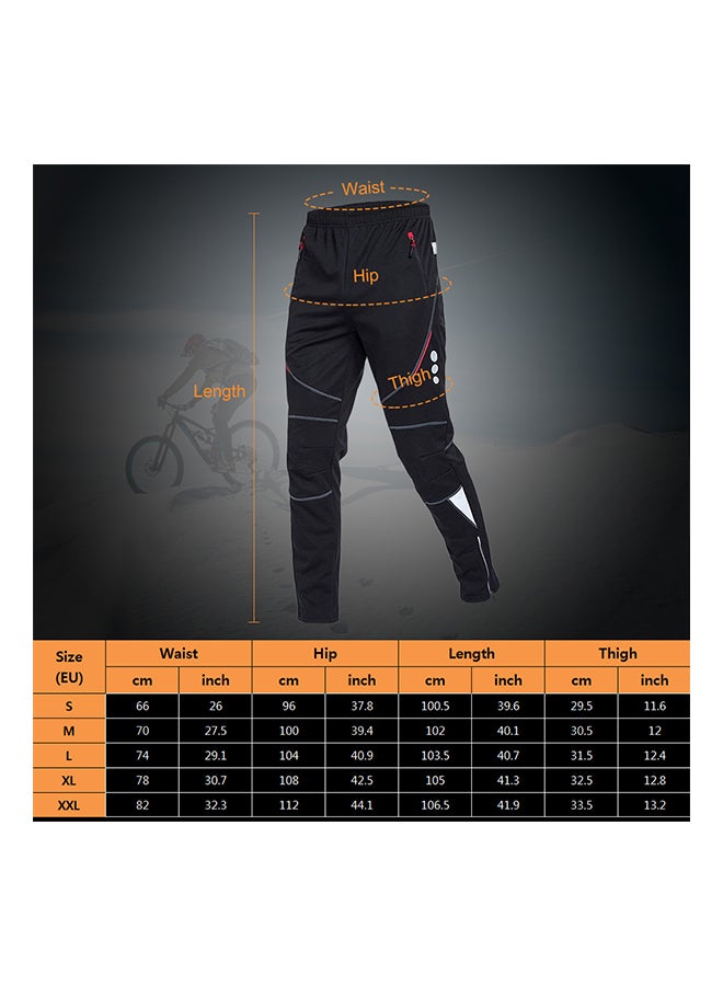Generic Windproof Athletic Thermal Fleece Winter Trousers - Image 2