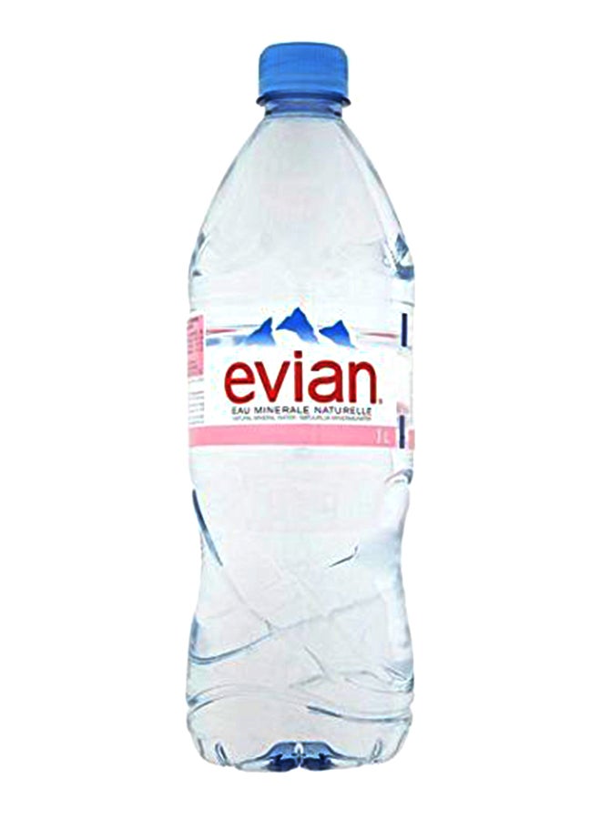 Evian Natural Mineral Water 1Liters