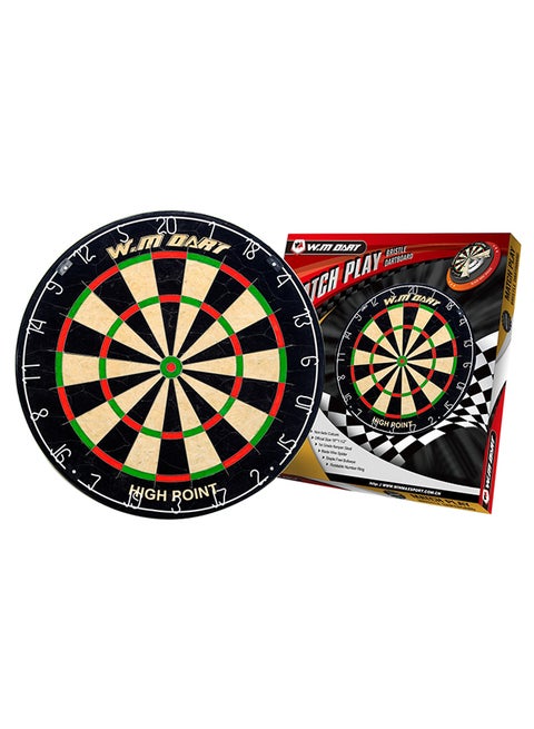 Match Play Bristle Dartboard 46 x 3.8cm