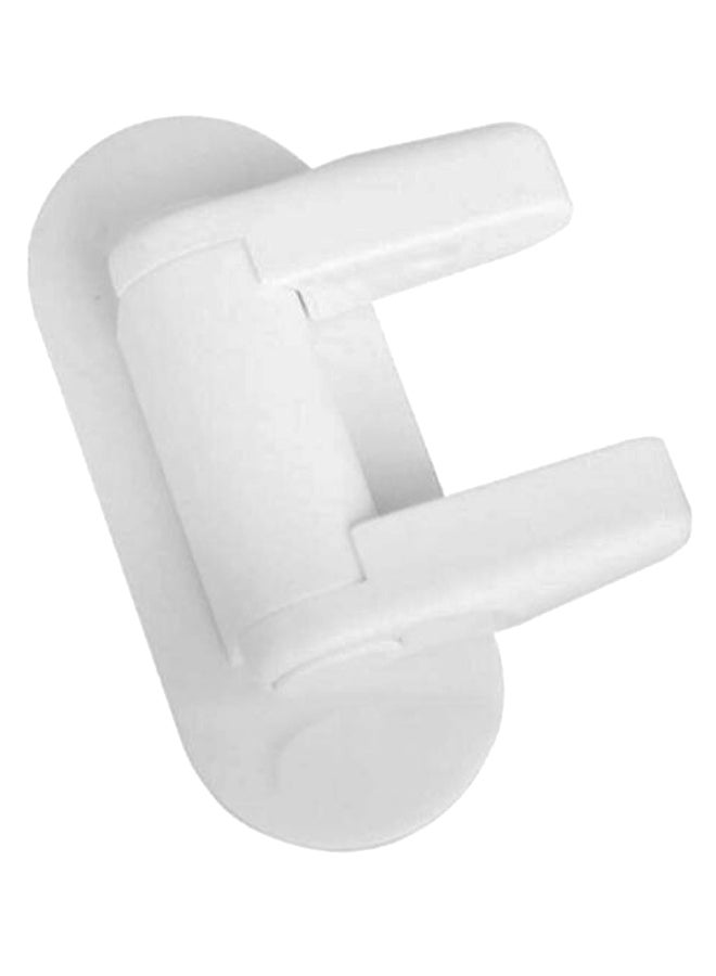 إيهوم قفل باب للأمان بمقبض أبيض