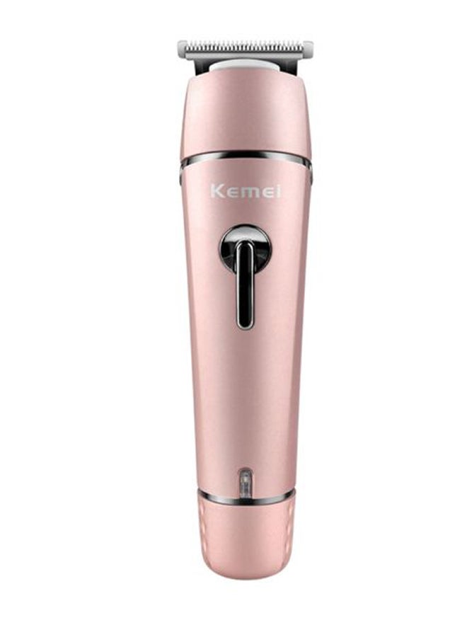 Kemei Multifunctional Electric Hair Clipper Set Pink/Black 16 x 3.5cm