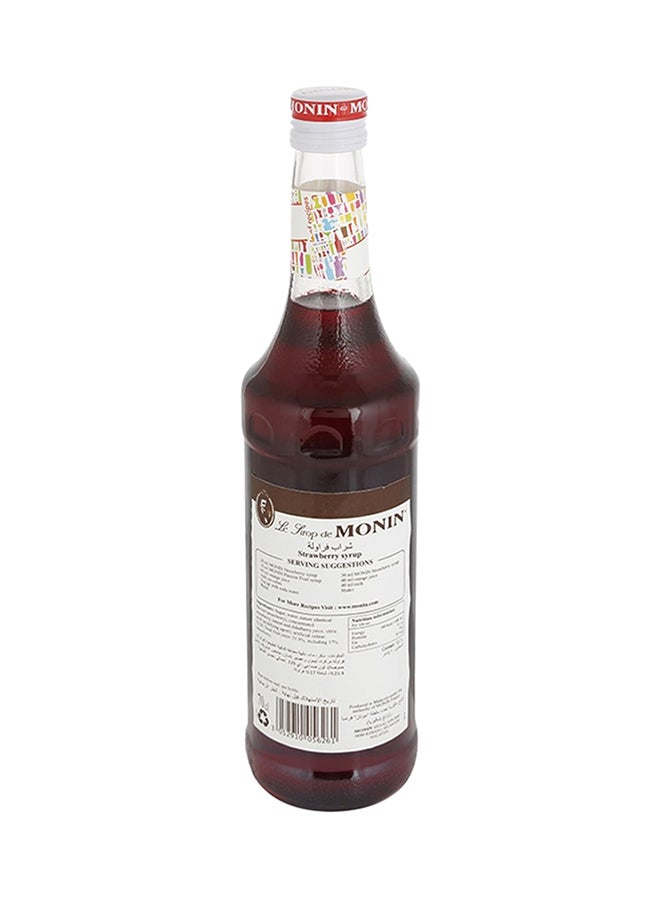 Monin Strawberry Syrup 0.7Liters - Image 2