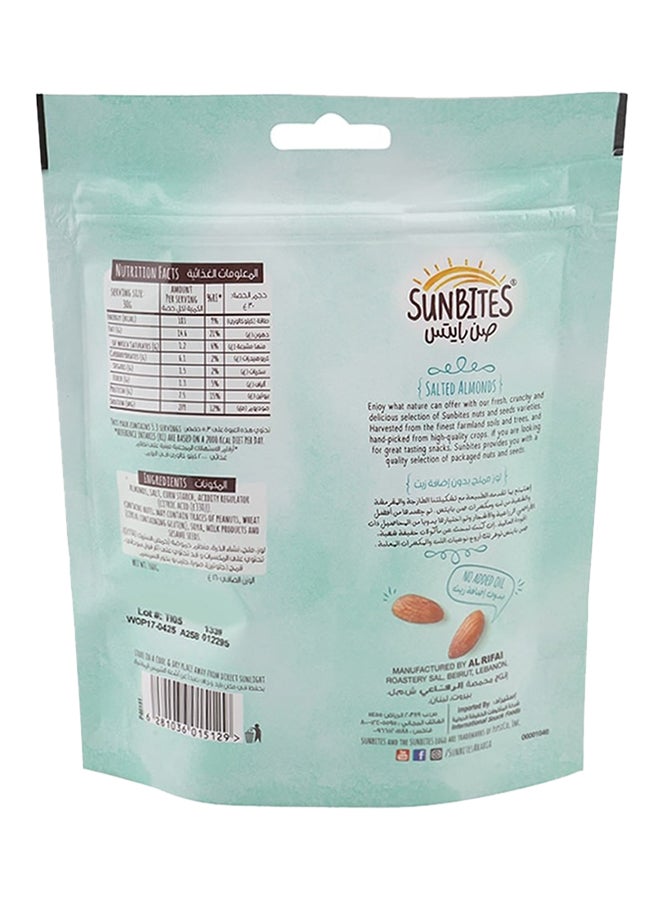 Sunbites - Salted Almonds 160grams - Image 1