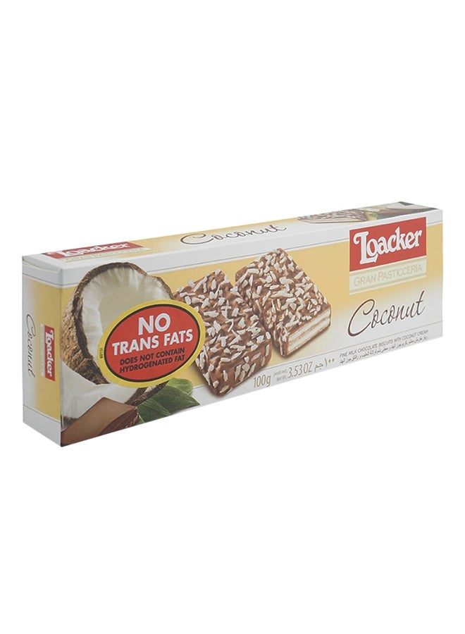Loacker Wafer Milk Choc Coconut 100grams  - Image 3