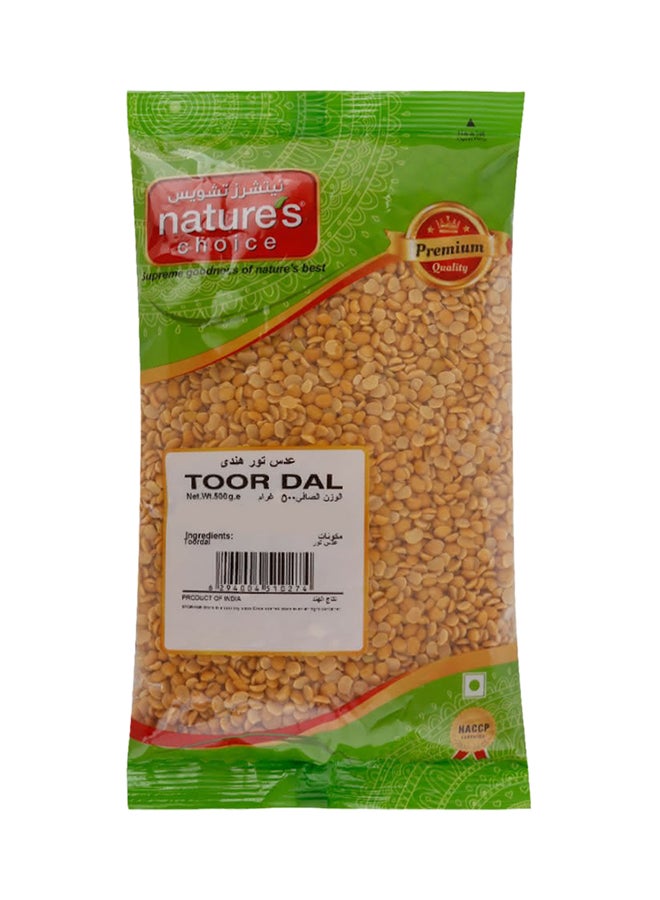 Nature's Choice Choice Toor Dal Pigeon Peas 500grams  - Image 1