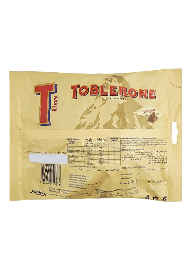 Toblerone Milk Chocolate With Honey And Almond Nougat 168grams - Image 2