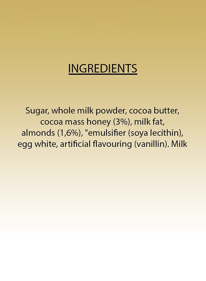 Toblerone Milk Chocolate With Honey And Almond Nougat 168grams - Image 4
