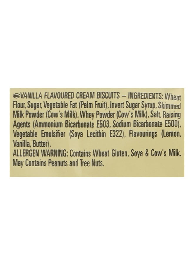 Vanilla Flavored Cream Biscuits 80.0grams