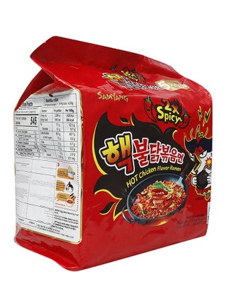 Hot Chicken Flavor Ramen 140grams Pack of 5 - v1561794756/N25259710A_1