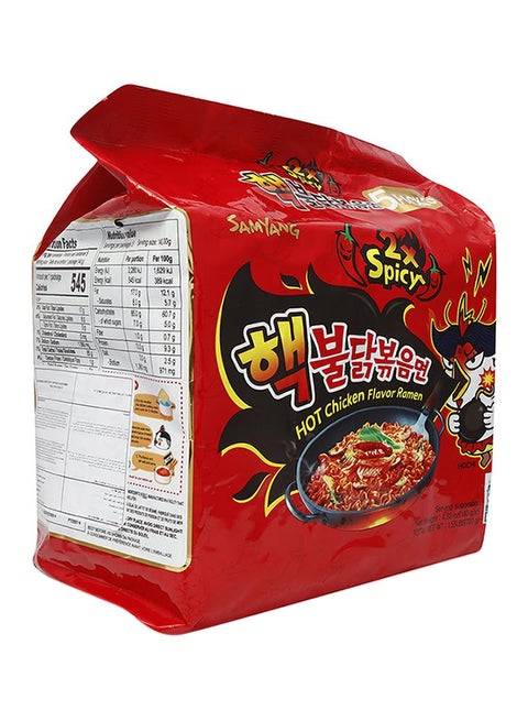 Hot Chicken Flavor Ramen 140grams Pack of 5