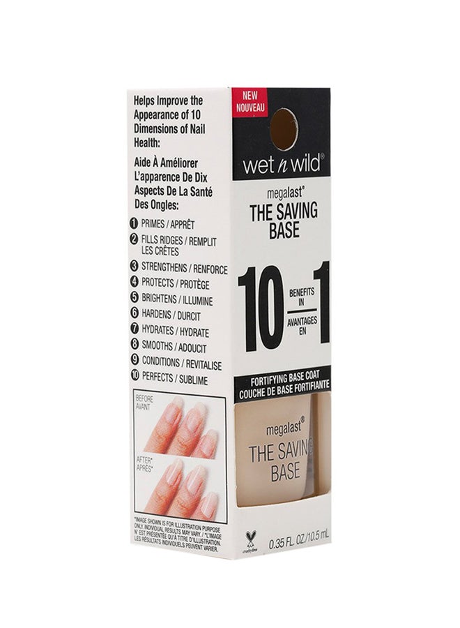 Megalast The Saving Base Fortifying Base Coat Never Basic
