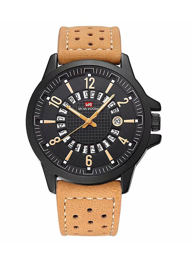 Men's Calendar Breathable Belt Sports Quartz Watch W5317  - Image 1