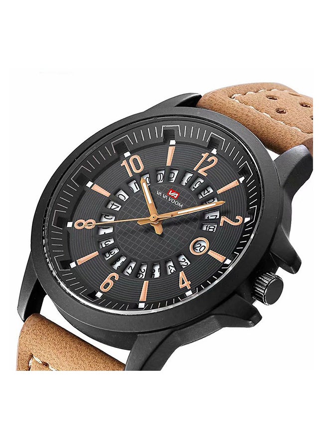 Men's Calendar Breathable Belt Sports Quartz Watch W5317  - Image 2
