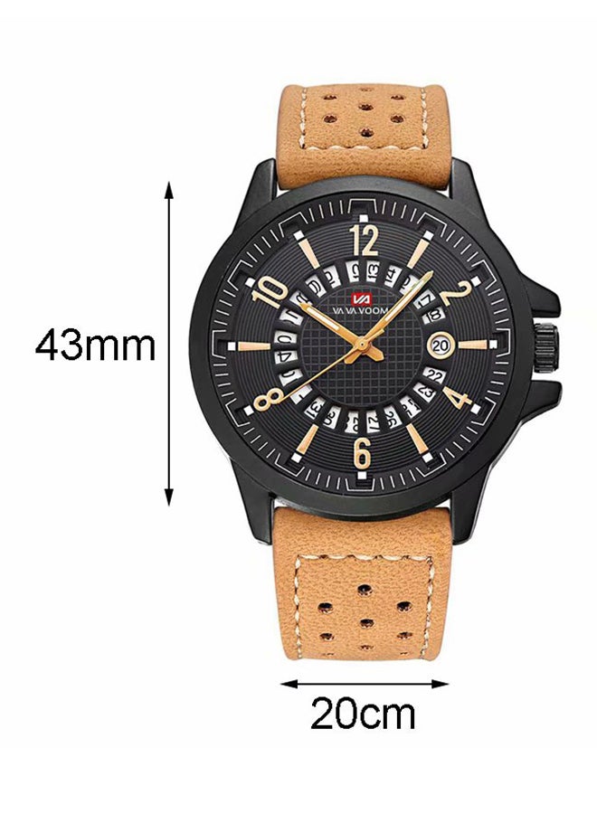 Men's Calendar Breathable Belt Sports Quartz Watch W5317  - Image 4