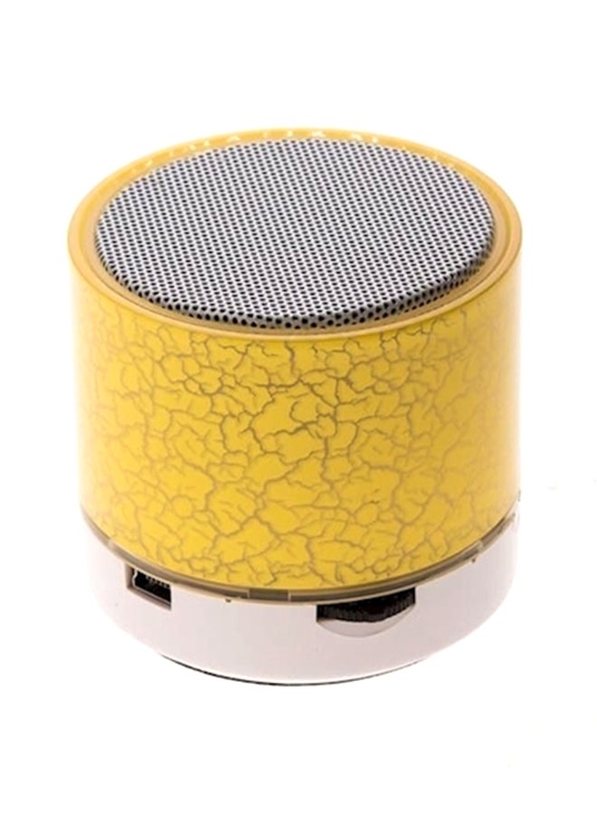 LED Bluetooth Speaker Yellow/White - Image 2