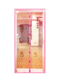 Bluelans Printed Anti Mosquito Door Curtain Pink/Red/Brown 90x210cm  - Image 1