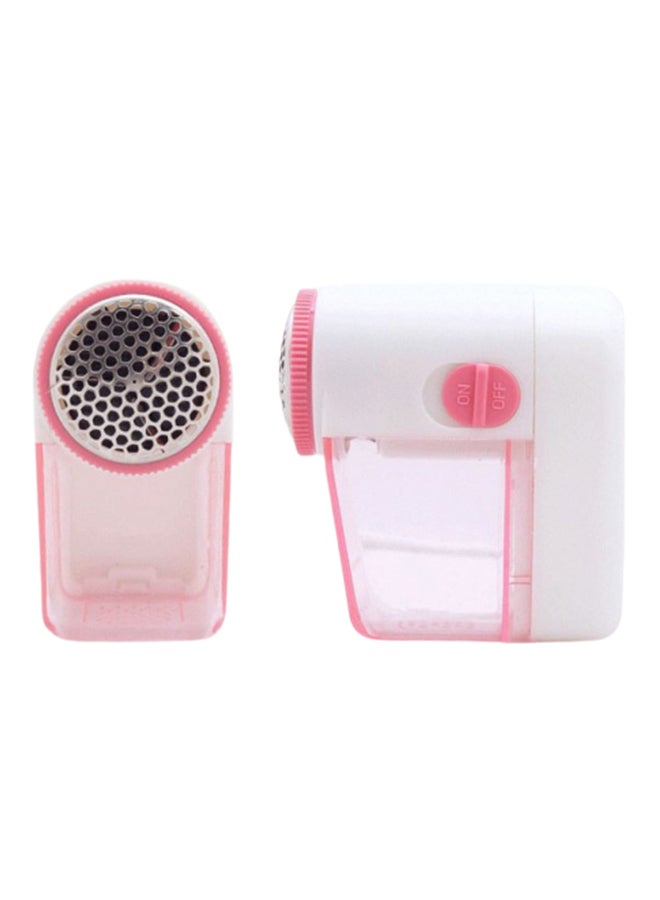 XbotMax Portable Electric Cloth Lint Remover White/Pink 7.2 x 7.5centimeter