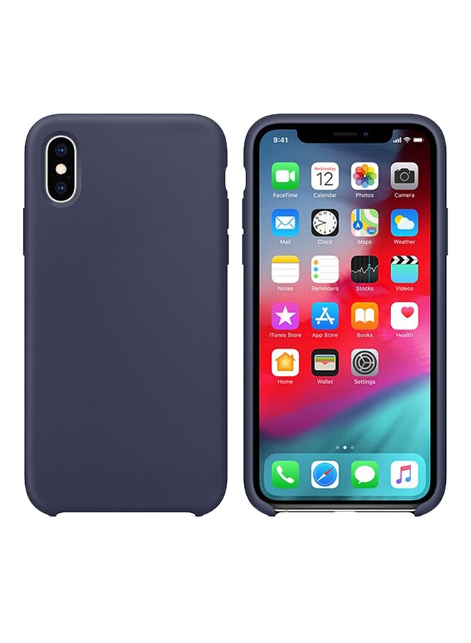 آي تيلكر غطاء حماية لهاتف آيفون XS ماكس أزرق داكن