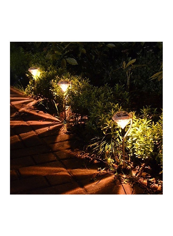 Generic 4-Piece Diamond Shaped Outdoor LED Solar Light Multicolour  - Image 5