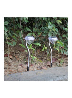 Generic 4-Piece Diamond Shaped Outdoor LED Solar Light Multicolour  - Image 2