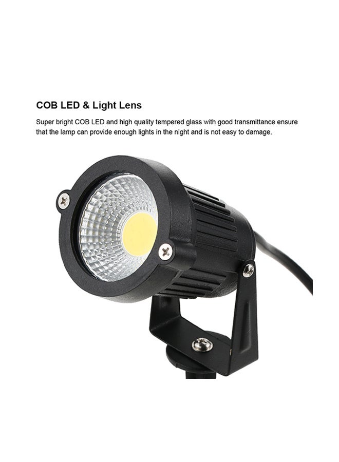 Tomshine 4-Piece Decorative Outdoor LED Spotlight White - Image 2