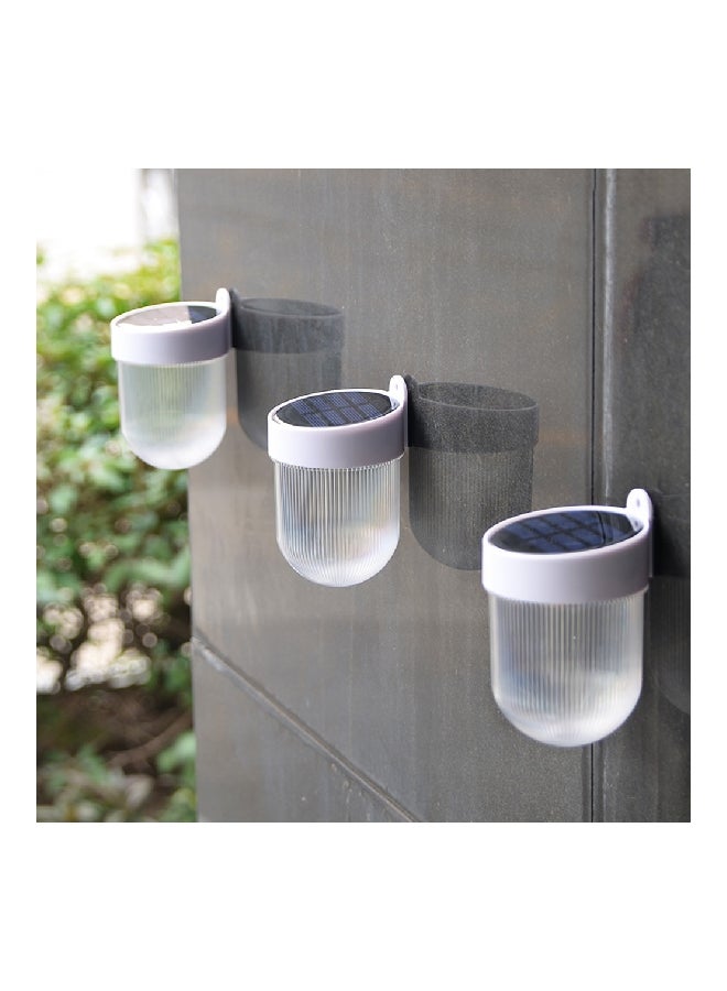 Waterproof Wall Mount Solar Light Yellow - Image 2