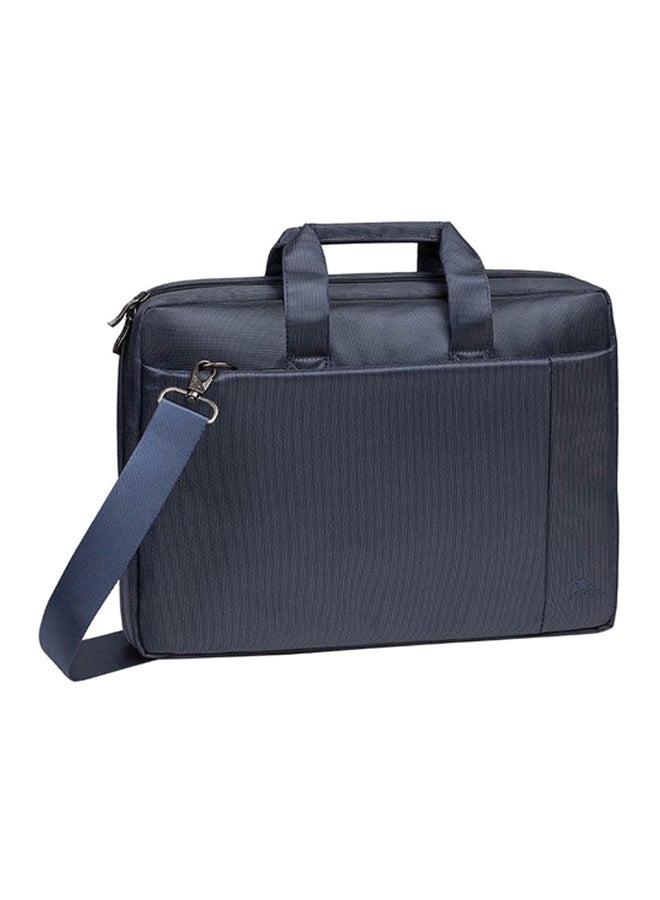 RivaCase Polyester Bag For 13.3-Inch Laptop Navy Blue 