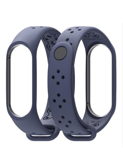 Replacement Strap For Xiaomi Mi Band 4 Navy Blue