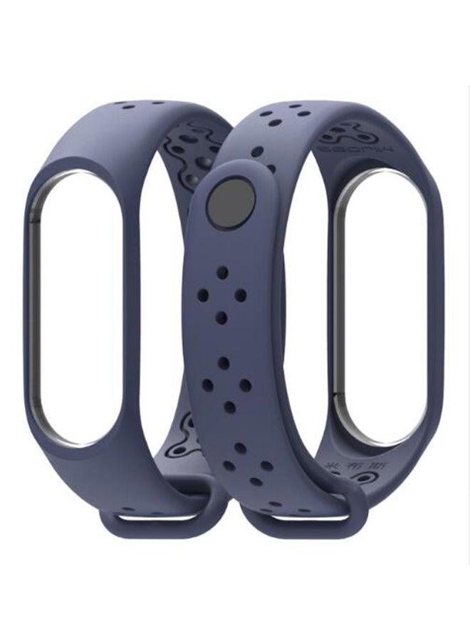 Replacement Strap For Xiaomi Mi Band 4 Navy Blue