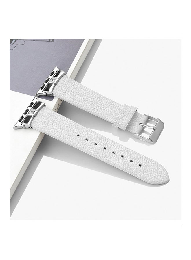 ISank Replacement Band For Apple Watch Series 1/2/3 White - Image 2