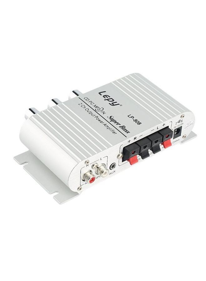 Generic Mini Hi-Fi Stereo Audio Amplifier ZC136400 White  - Image 1