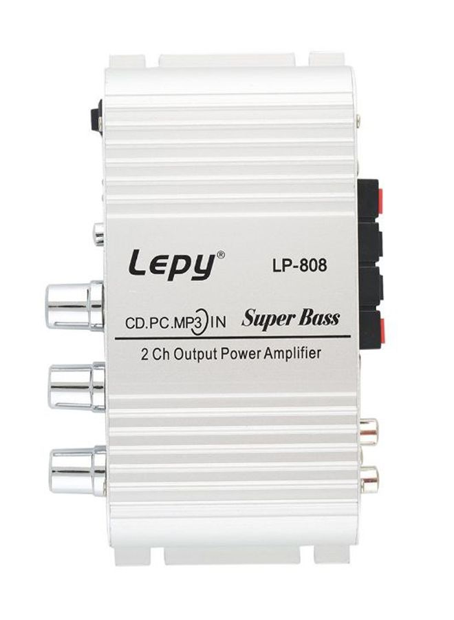 Generic Mini Hi-Fi Stereo Audio Amplifier ZC136400 White  - Image 2