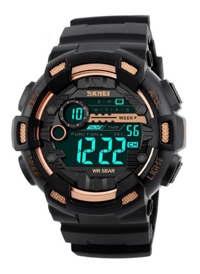SKMEI - men Rubber LED Digital Sport Watch 1243 - Image 1