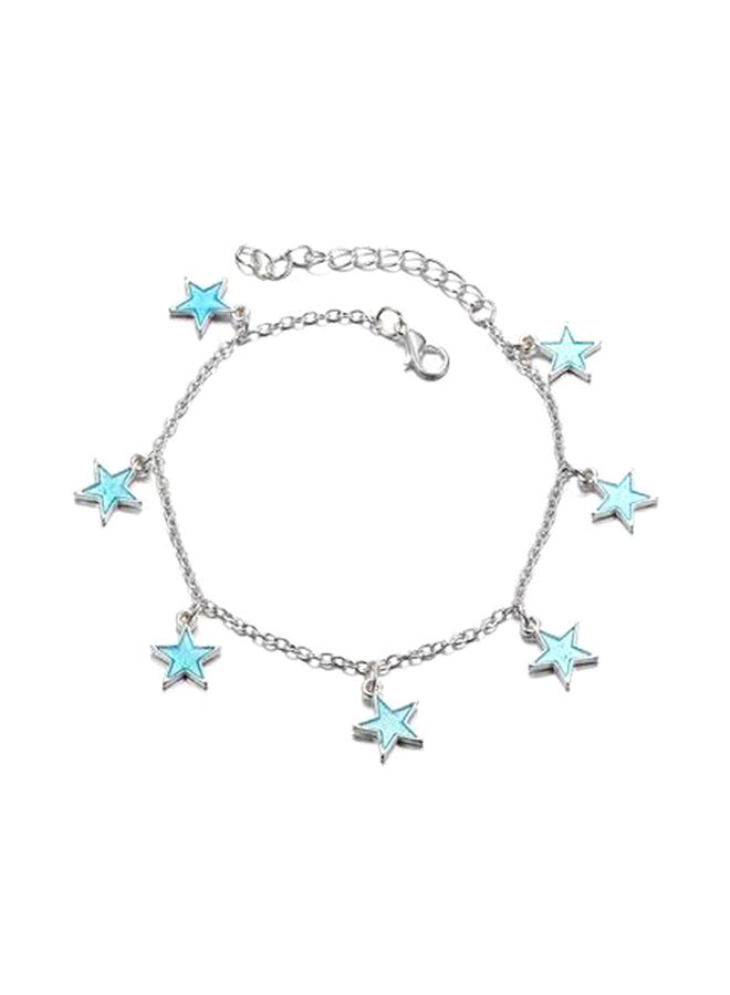 خلخال من سبيكة معدنية على شكل نجوم خماسية