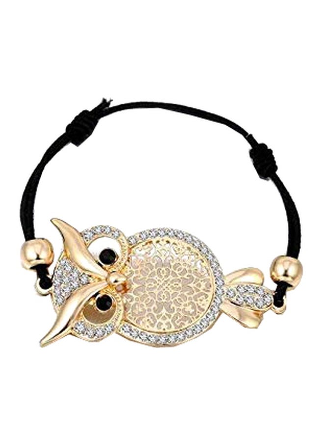 Owl Shaped Charm Bracelet