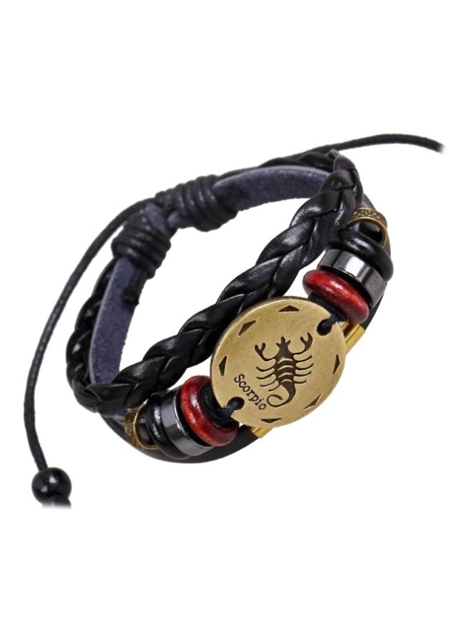 Scorpion Engraved Multilayer Bracelet