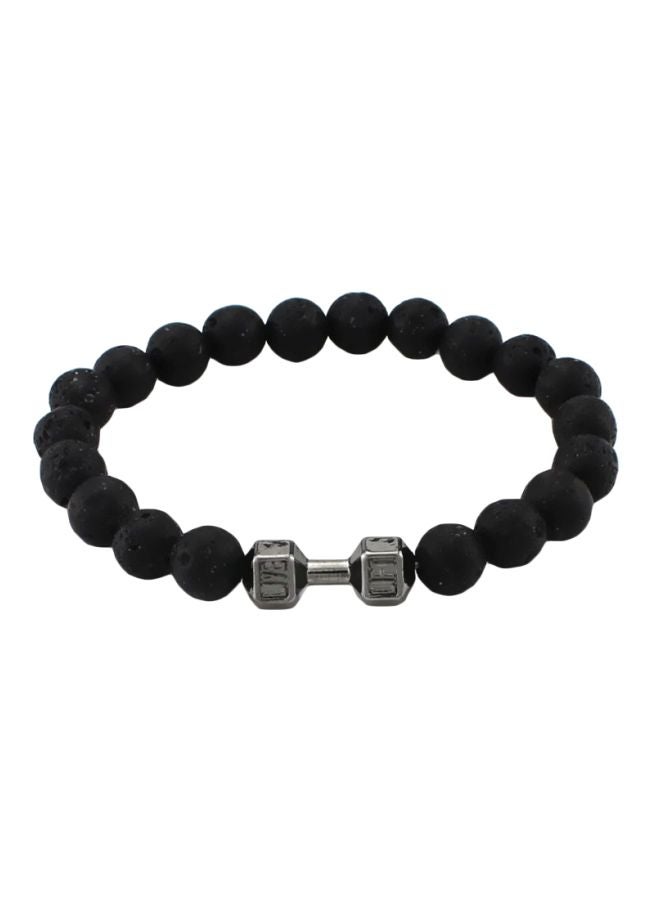 سوار من الخرز المصنوع من الحجر البركاني