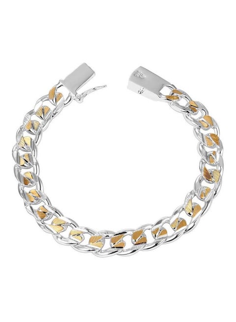 Silver Plated Chain Bracelet