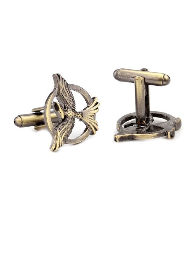 Generic - Alloy Bird Shaped Cufflinks - Image 1