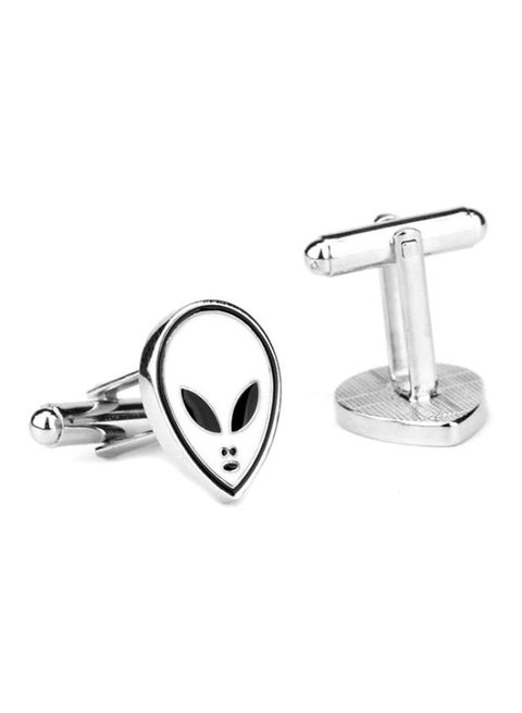 Alien Shape Alloy Cufflinks