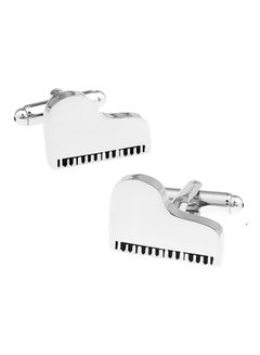 Wedding Business Pattern Love Stainless Steel Cufflinks