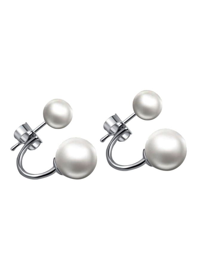 Generic - 925 Sterling Silver Elegant Studs - Image 1