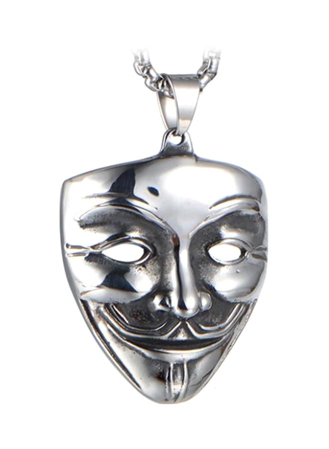 Vendetta Titanium Steel Pendant Necklace