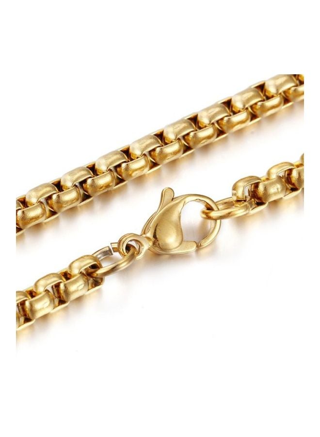 Generic - Stainless Steel 18K Gold Plated Chain Necklace - Image 1