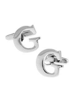 Alloy G Letter Shape Cufflinks