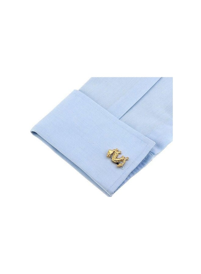 Generic - Alloy Dragon Design Cufflinks - Image 1